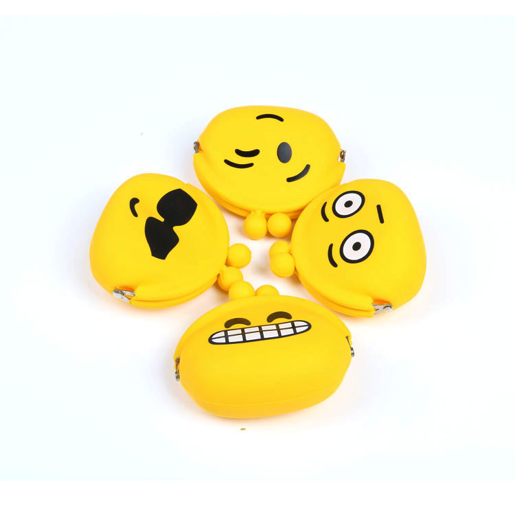 硅膠表情零錢(qián)包